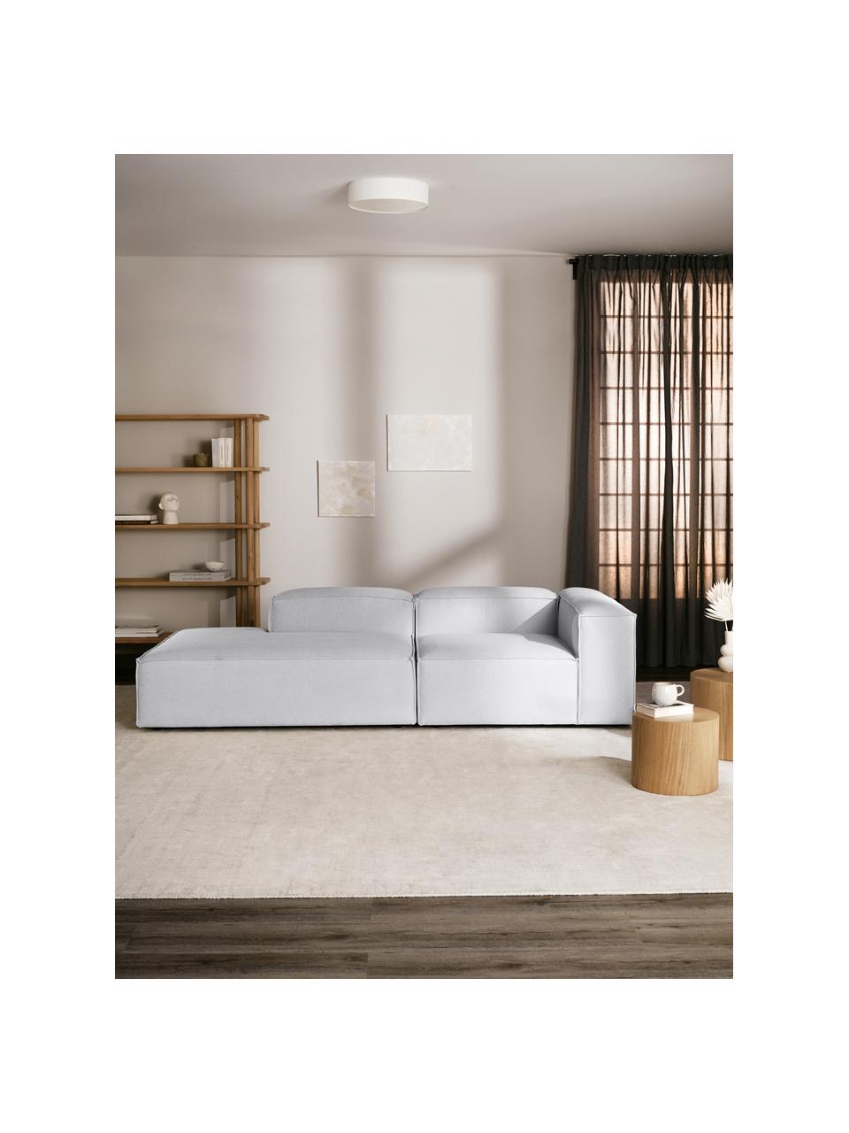 Modul pohovky Lennon, Světle šedá, Š 150 cm, V 68 cm, opěradlo vpravo