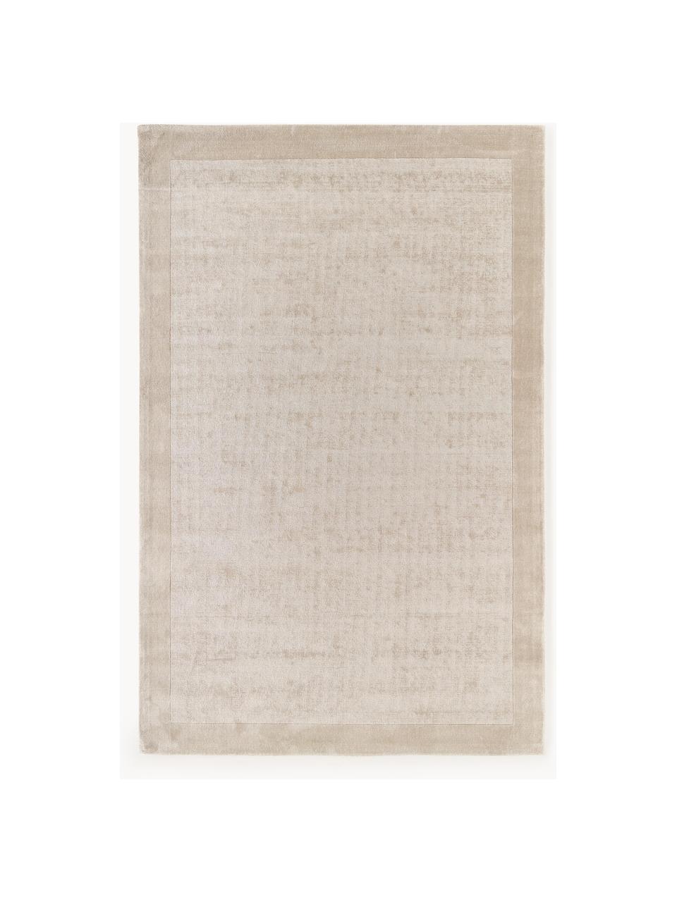 Tapis à poils courts Kari, 100 % polyester, certifié GRS, Beige, larg. 80 x long. 150 cm (taille XS)