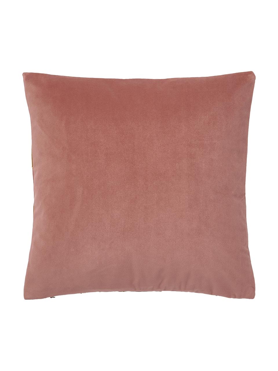 Fluwelen kussenhoes Adea van Ines de Cominges, 100% polyester fluweel

Het materiaal dat in dit product wordt gebruikt, is getest op schadelijke stoffen en gecertificeerd volgens STANDARD 100 door OEKO-TEX® 21.HCN.72514 HOHENSTEIN HTTI., Oudroze, karamelbruin, B 45 x L 45 cm
