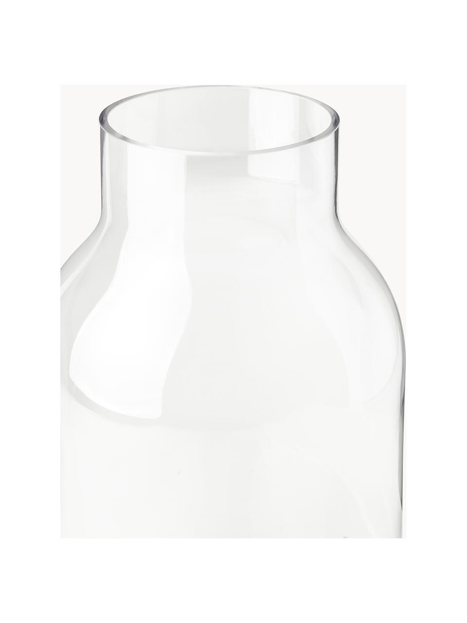 Glas-Vase Loren, H 45 cm, Glas, Transparent, Ø 26 x H 45 cm