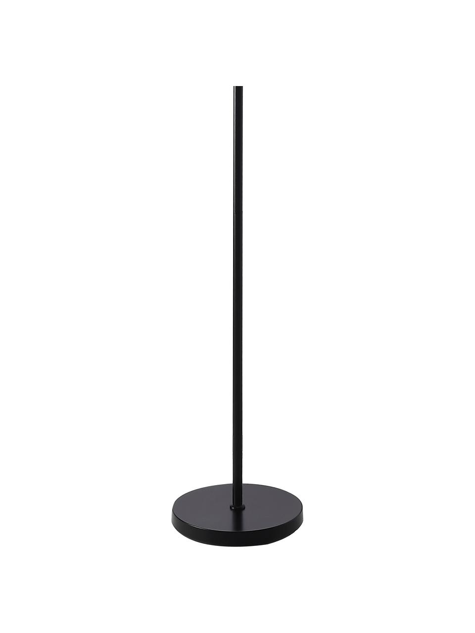 Lámpara de pie de diseño Break, Pantalla: plástico, Cable: plástico, Negro, blanco, Ø 44 x Al 158 cm
