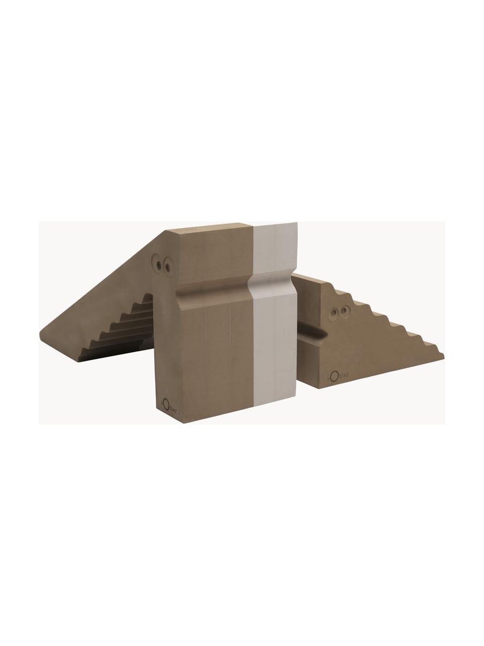 Rutsch- und Kletter-Set Dino, 2-tlg., EVA-Schaum, wasserabweisend, Beige, Off White, B 70 x H 34 cm