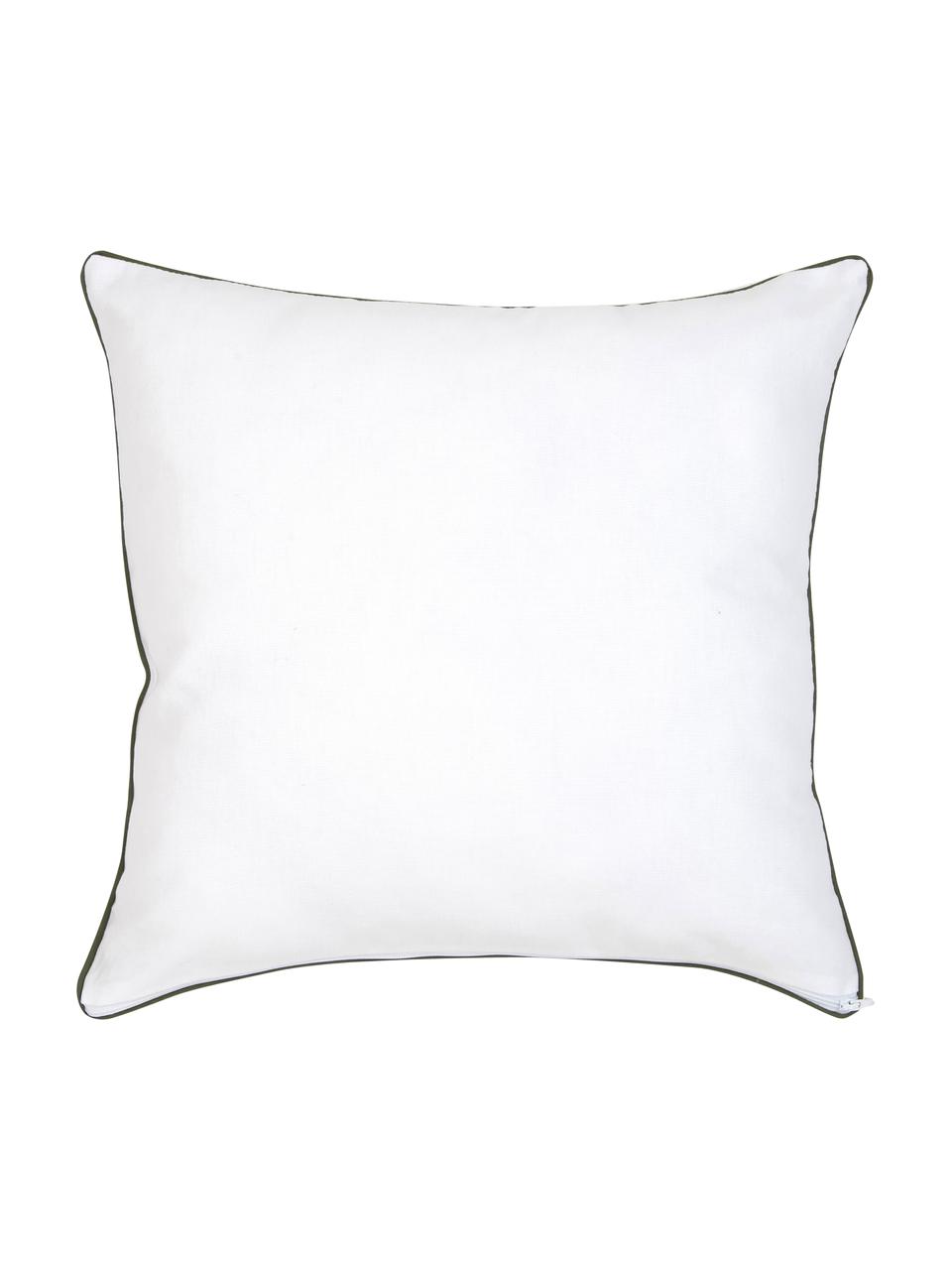Funda de cojín Comet, diseño Kera Till, 100% algodón, Blanco, An 40 x L 40 cm