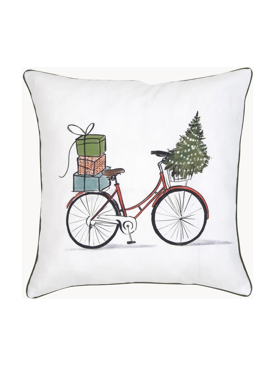 Funda de cojín Comet, diseño Kera Till, 100% algodón, Blanco, An 40 x L 40 cm