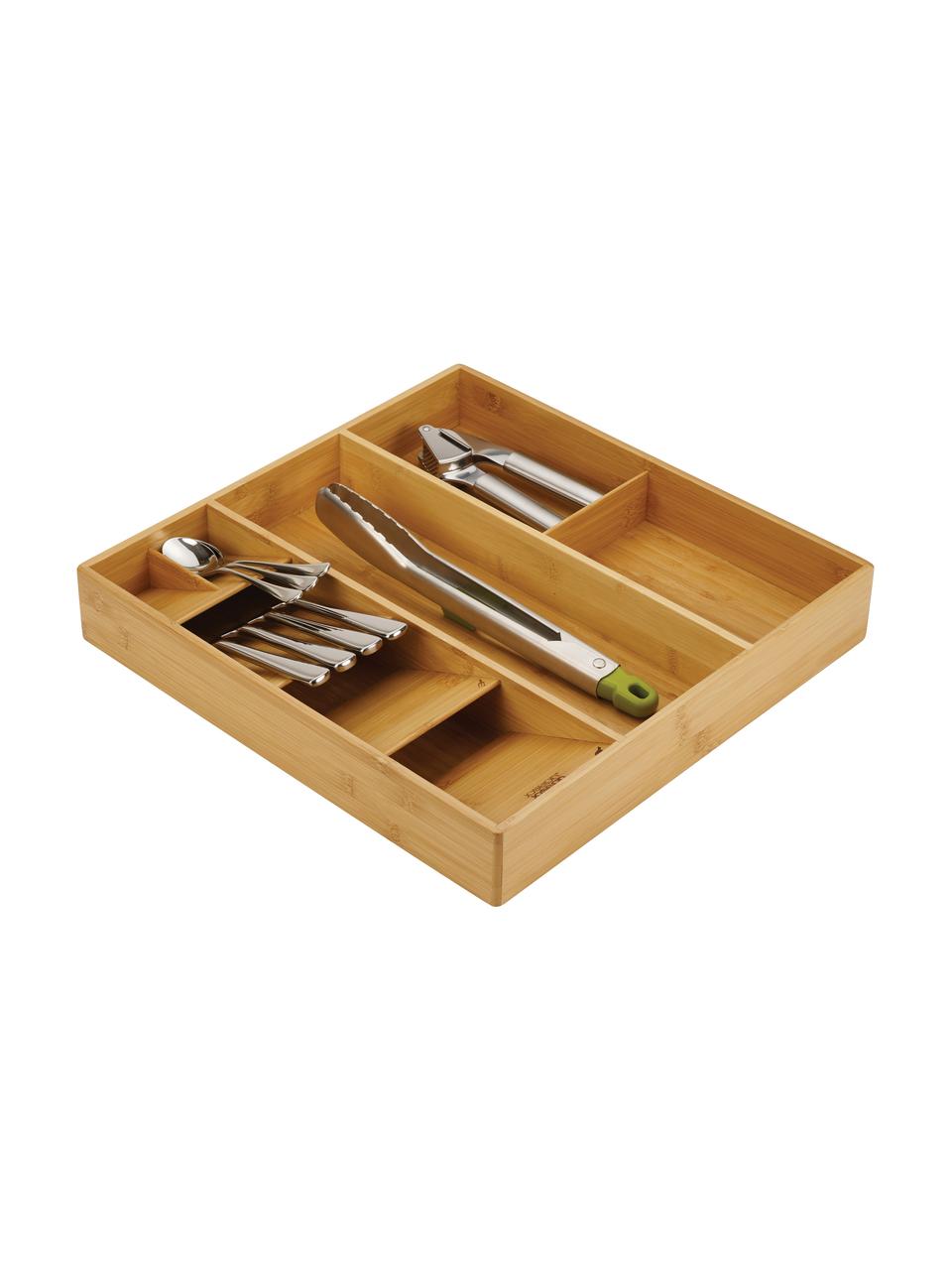 Besteckeinsatz DrawerStore aus Bambus, Bambusholz, Bambusholz, B 38 x L 40 cm