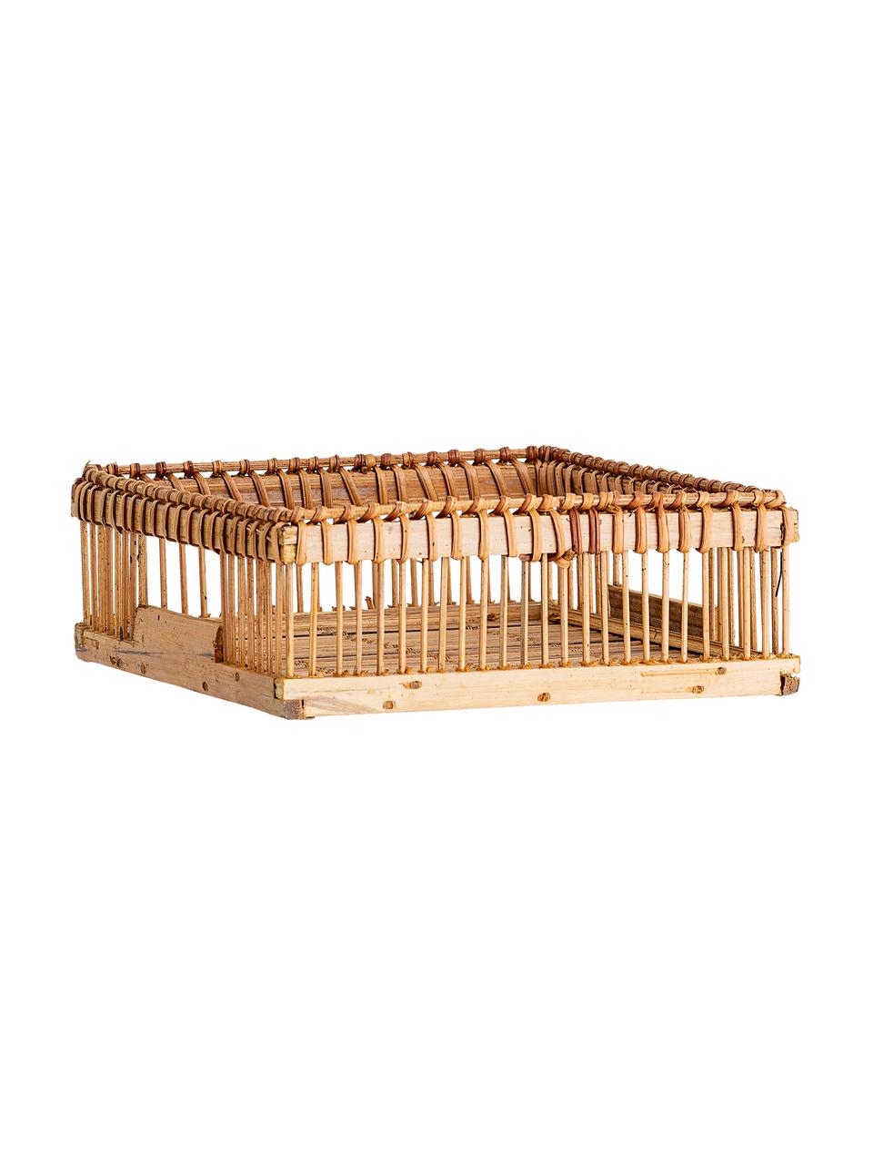 Bambus-Serviettenhalter Lamgo, Bambus, Bamboo, 18 x 18 cm