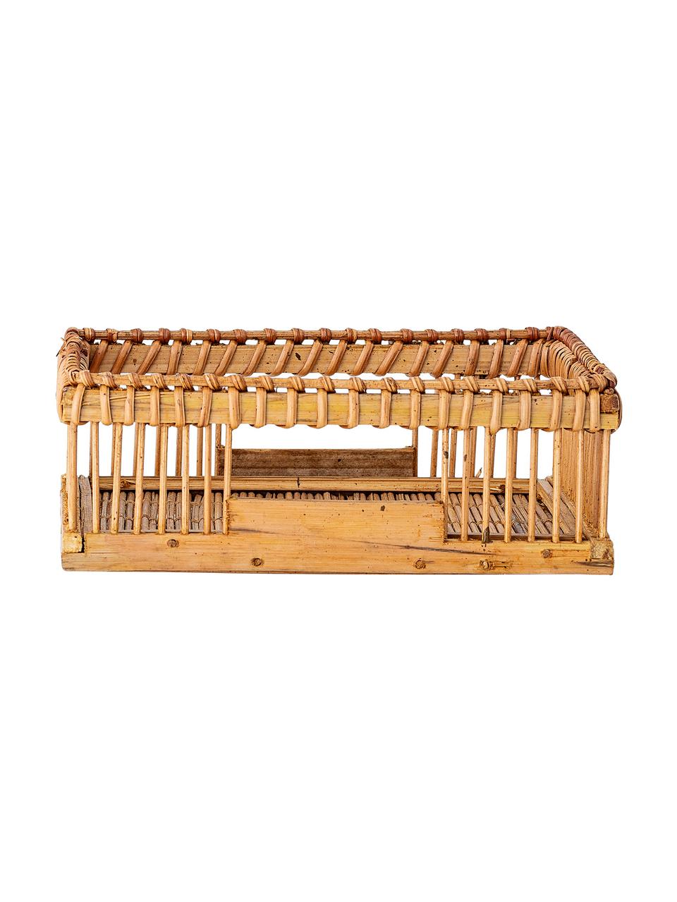 Bambus-Serviettenhalter Lamgo, Bambus, Bamboo, 18 x 18 cm