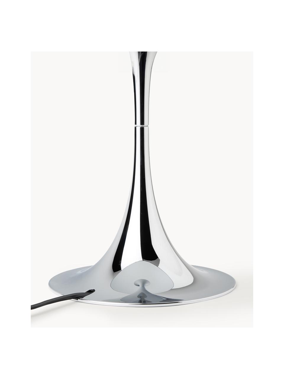 Lampada da tavolo Panthella, alt. 44 cm, Paralume: vetro acrilico, Struttura: alluminio rivestito, Vetro acrilico azzurro, argentato, Ø 32 x Alt. 44 cm