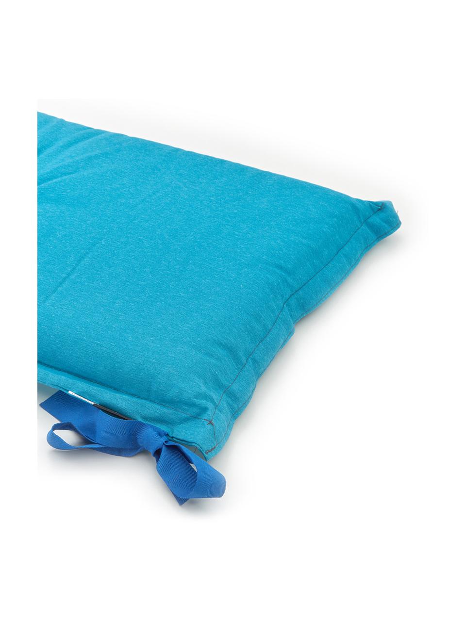 Coussin pour banc turquoise Panama, Turquoise