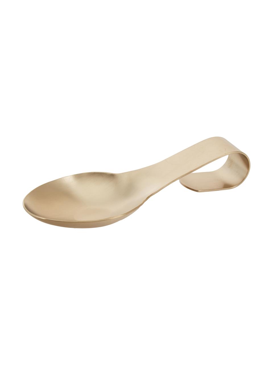 Lžíce Goldies, Nerezová ocel, Matná zlatá, Š 8 cm, D 24 cm