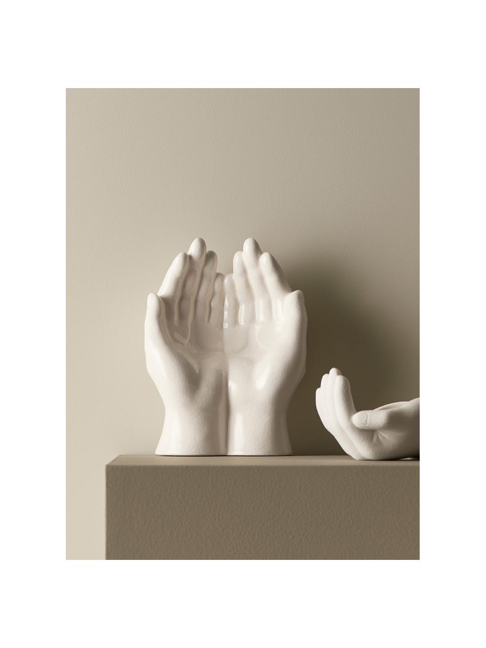 Figura decorativa de porcelana Embla, Porcelana, Blanco, An 15 x Al 21 cm