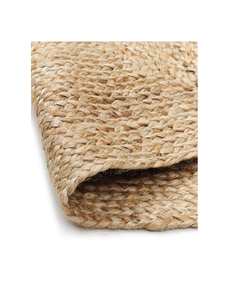 Jute-Fussmatte Ural, 100% Jute, Beige, B 45 x L 75 cm