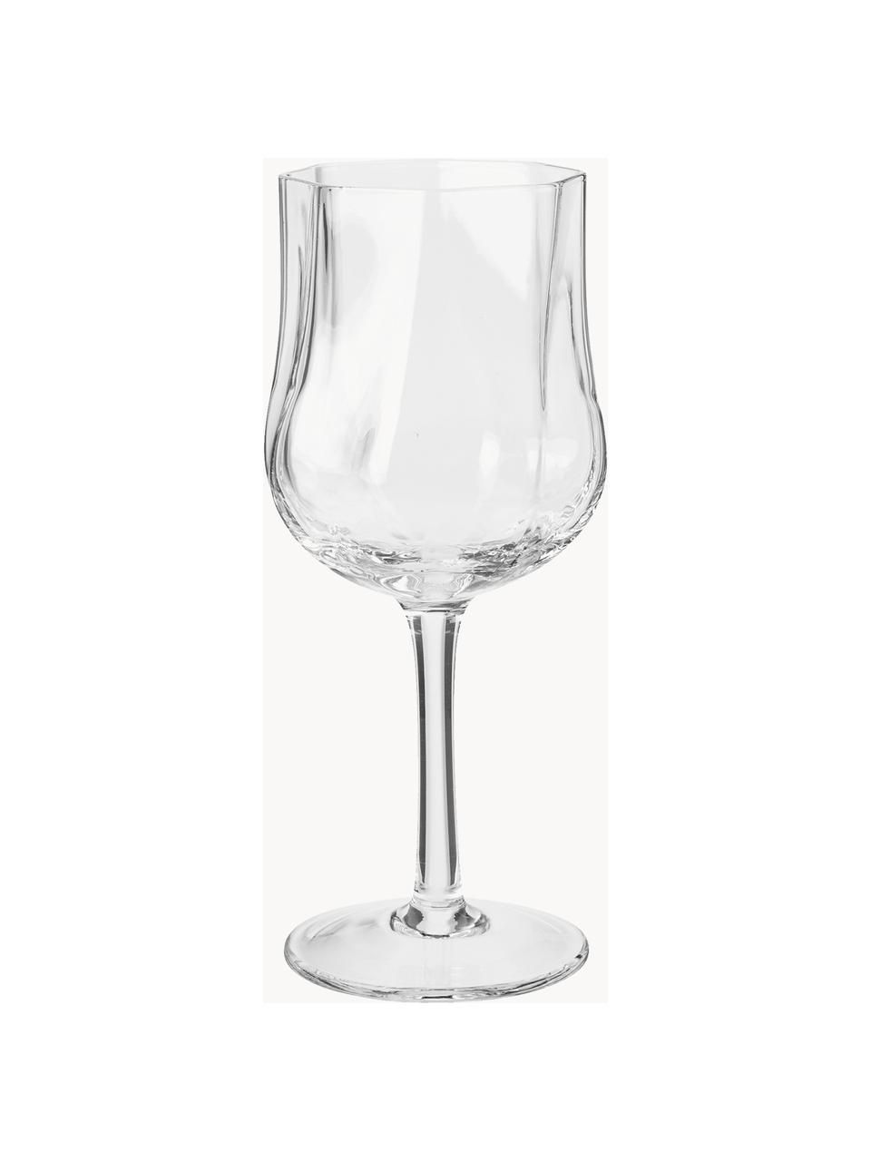 Bicchieri da vino bianco in vetro soffiato Limjord 4 pz, Vetro soffiato, Trasparente, Ø 8 x Alt. 19 cm, 300 ml