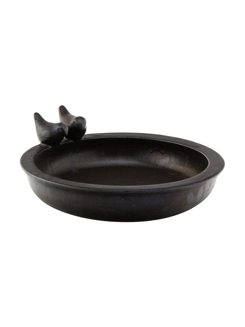 Napájadlo pre vtáky Keram, Keramika, Čierna, Š 33 x V 11 cm