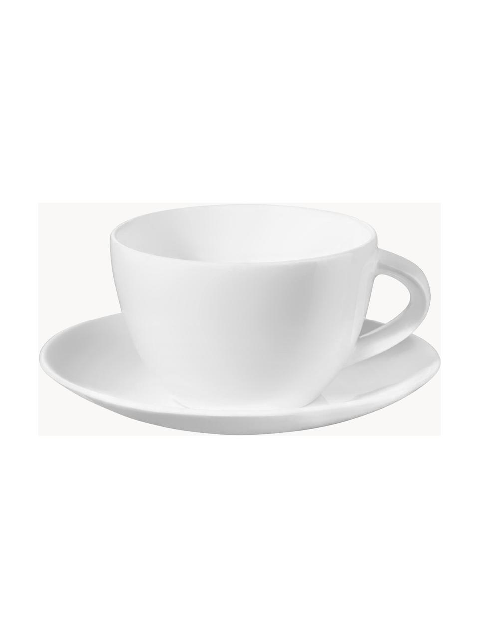 Šálka s podšálkou z čínskeho porcelánu à table, 6 ks, Fine Bone China (čínsky porcelán)
Mäkký porcelán, ktorý sa vyznačuje predovšetkým žiarivým, priehľadným leskom, Biela, Š 9 cm x V 6 cm, 200 ml