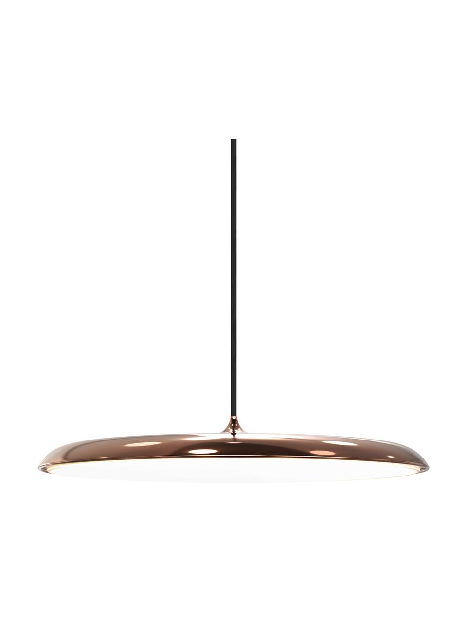 Závěsné LED svítidlo Artist, Měděná, Ø 40 cm, V 6 cm