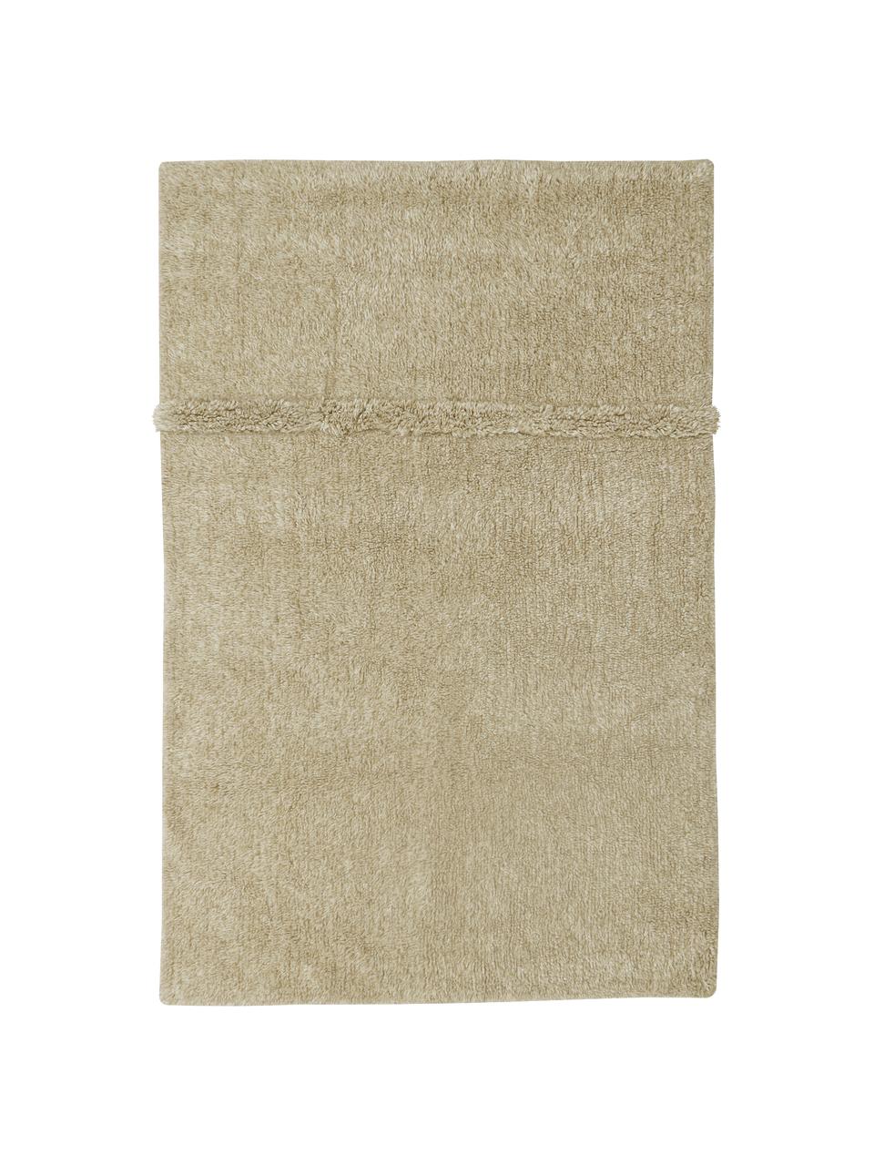 Handgefertigter Wollteppich Tundra in Beige, waschbar, Flor: 100% Wolle, Beige, B 170 x L 240 cm (Größe M)