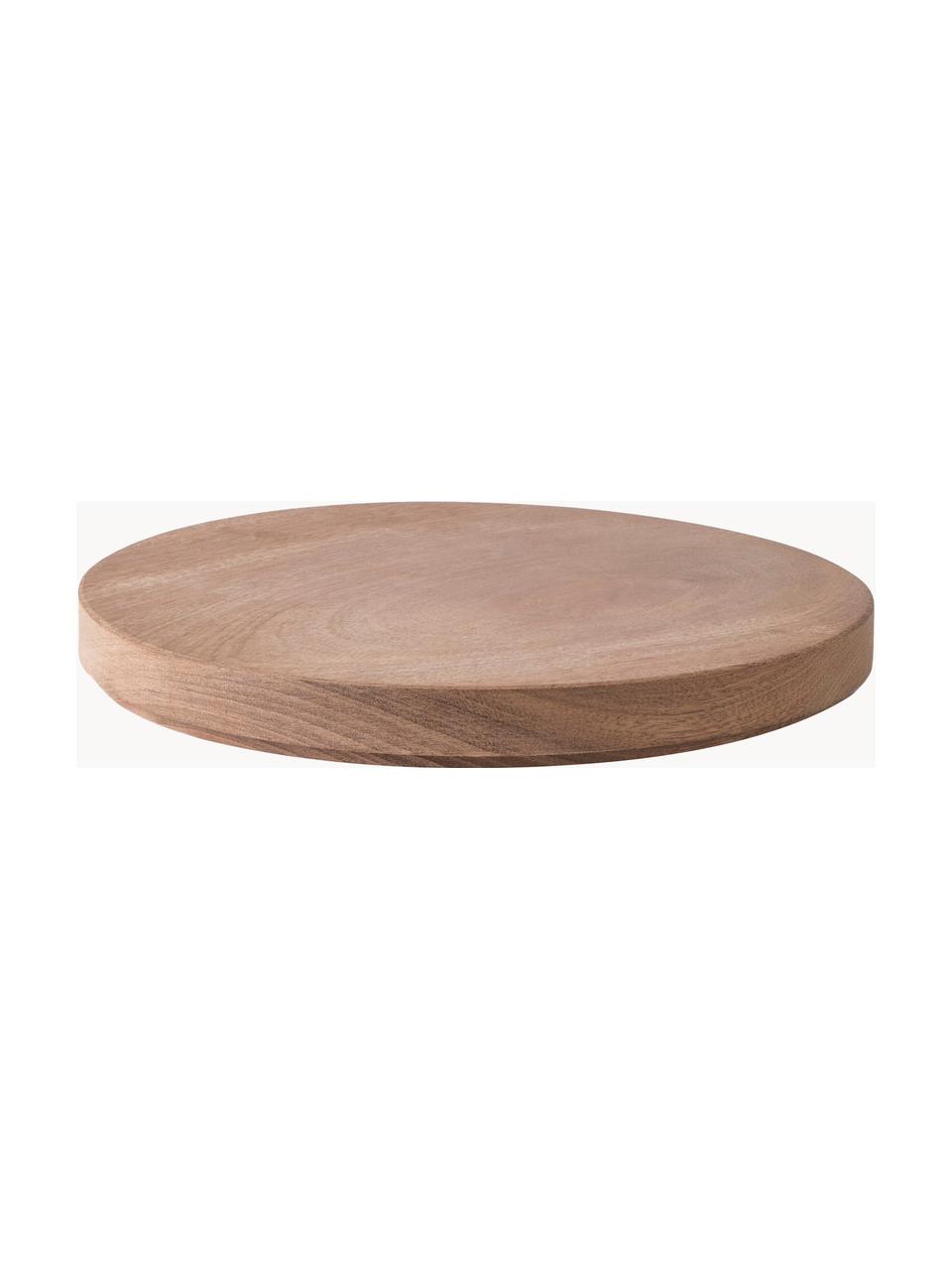 Víčko z mahagonového dřeva ABCT, různé velikosti, Mahagonové dřevo, Mahagonové dřevo, Ø 24 cm, V 3 cm