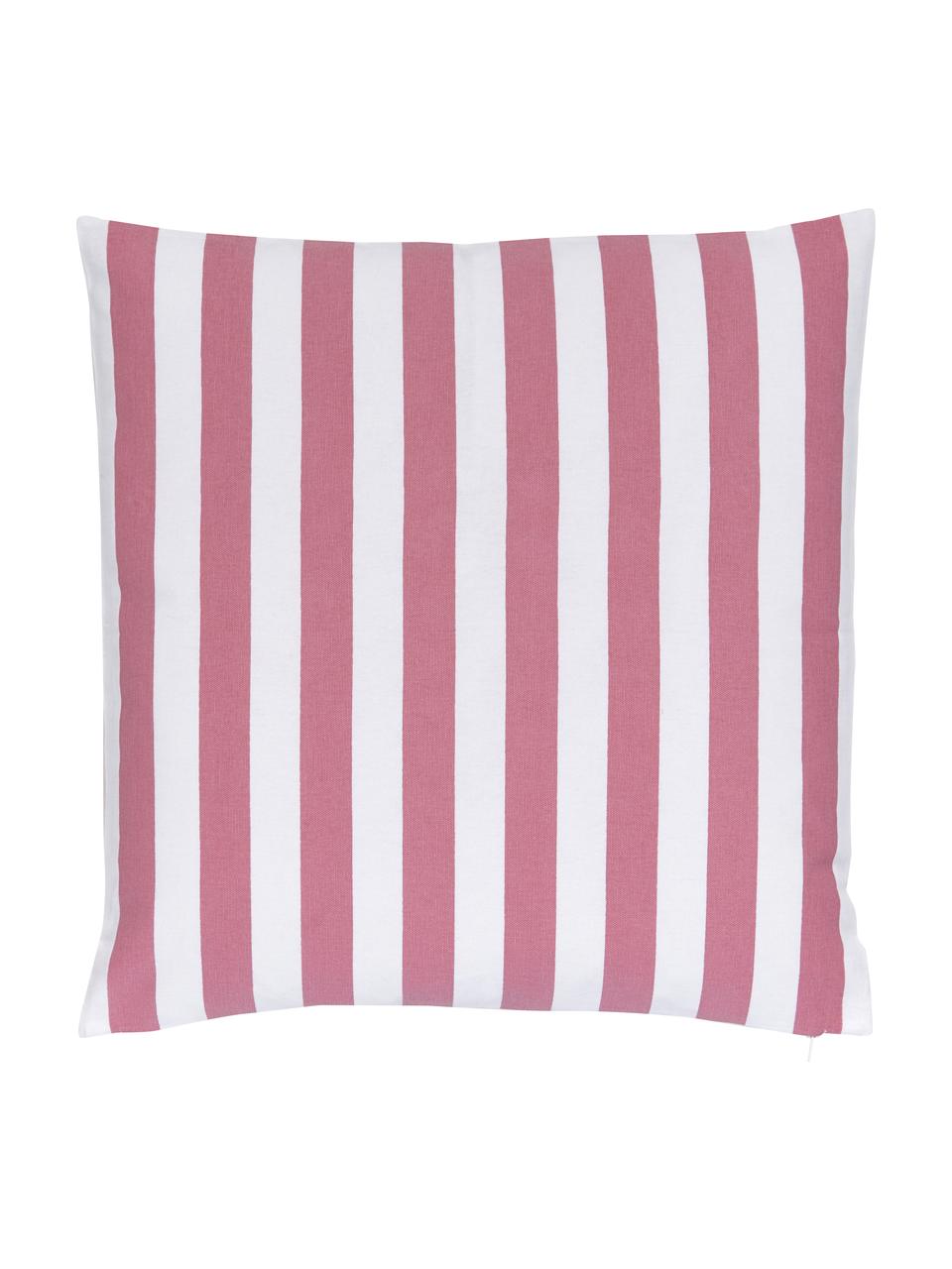 Poszewka na poduszkę Timon, 100% bawełna, Blady różowy, biały, S 40 x D 40 cm