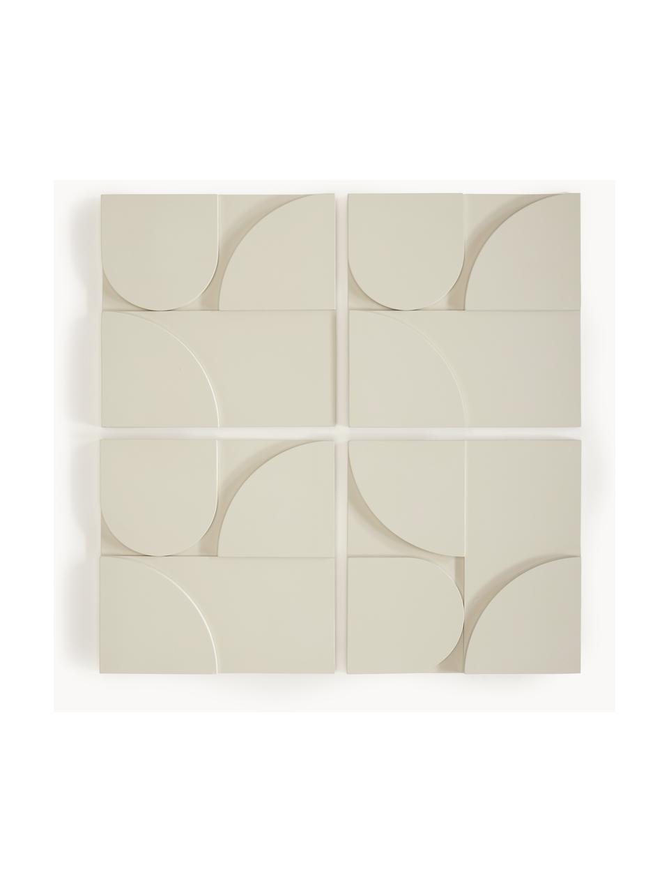 Decoración de pared-Set Massimo, 4er-Set, Tablero de fibras de densidad media (MDF)

Este producto está hecho de madera de origen sostenible y con certificación FSC®., Beige claro, An 80 x Al 80 cm