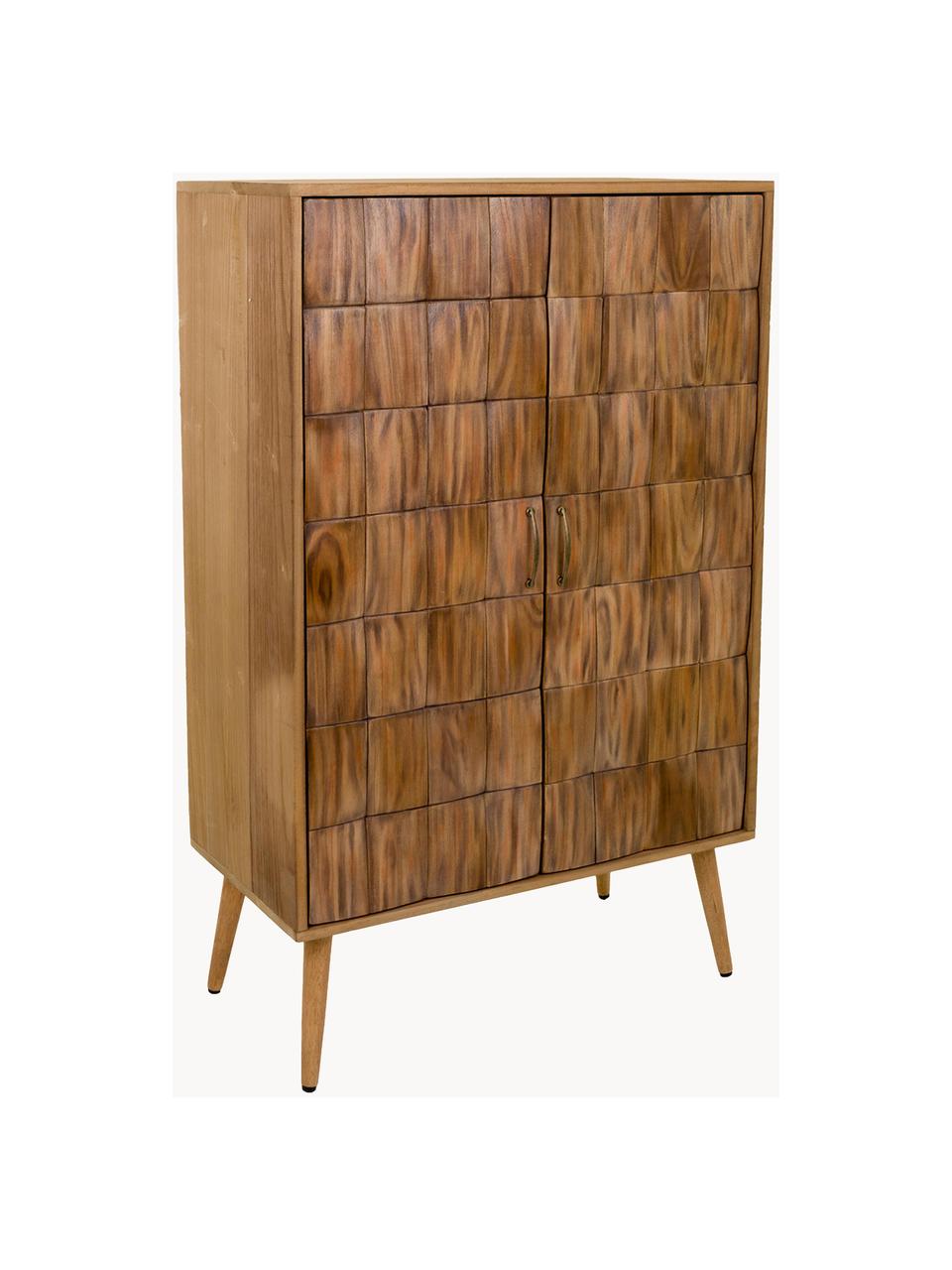 Mueble auxiliar baltic con ruedas - Maison de Luxe