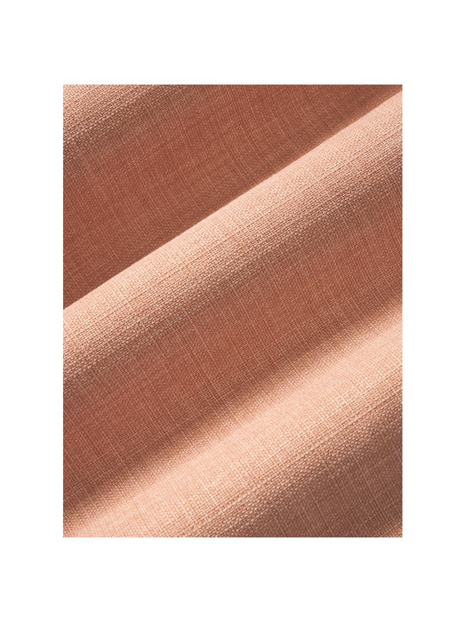 Kissenhülle Cressida mit zweifarbiger Kederumrandung, 100 % Polyester, Rosa, B 45 x L 45 cm