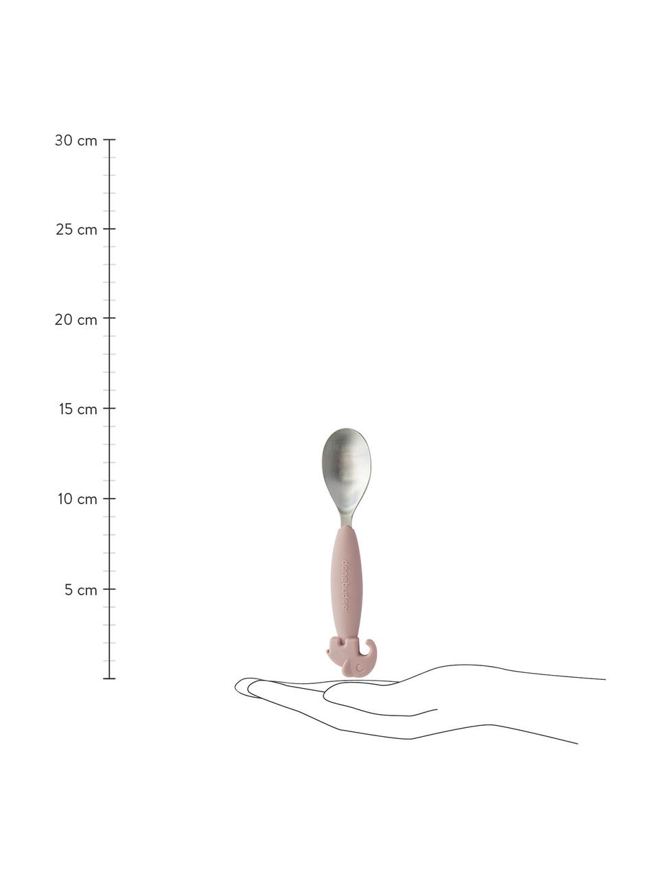 Ménagère enfant YummyPlus, 3 élém., Rose, Long. 14 cm