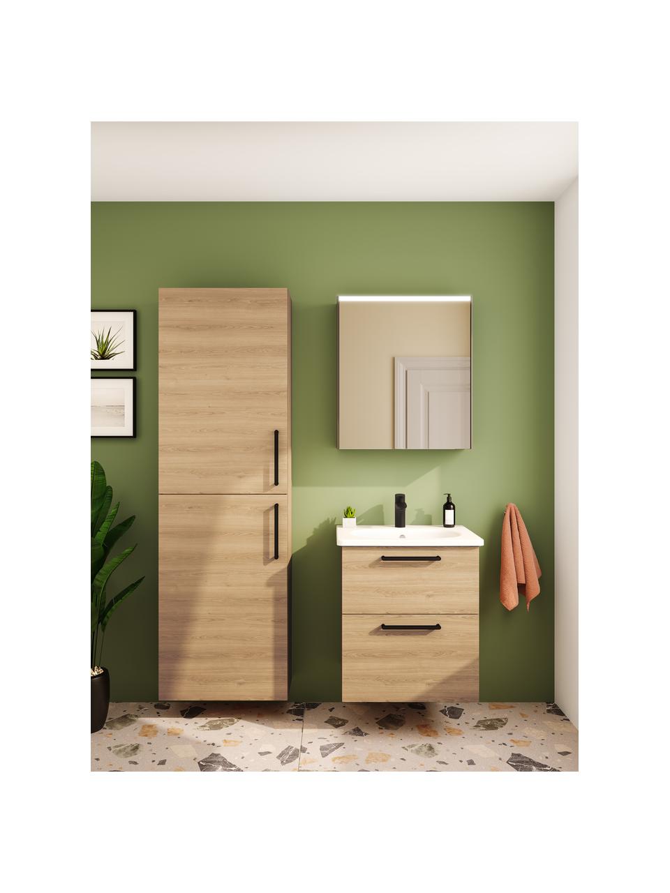 Mueble bajo lavabo Orna, Madera, An 60 x Al 67 cm