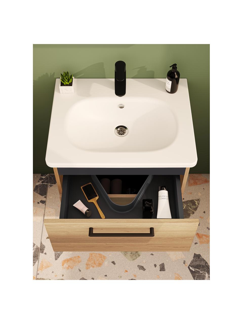 Mueble bajo lavabo Orna, Madera, An 60 x Al 67 cm