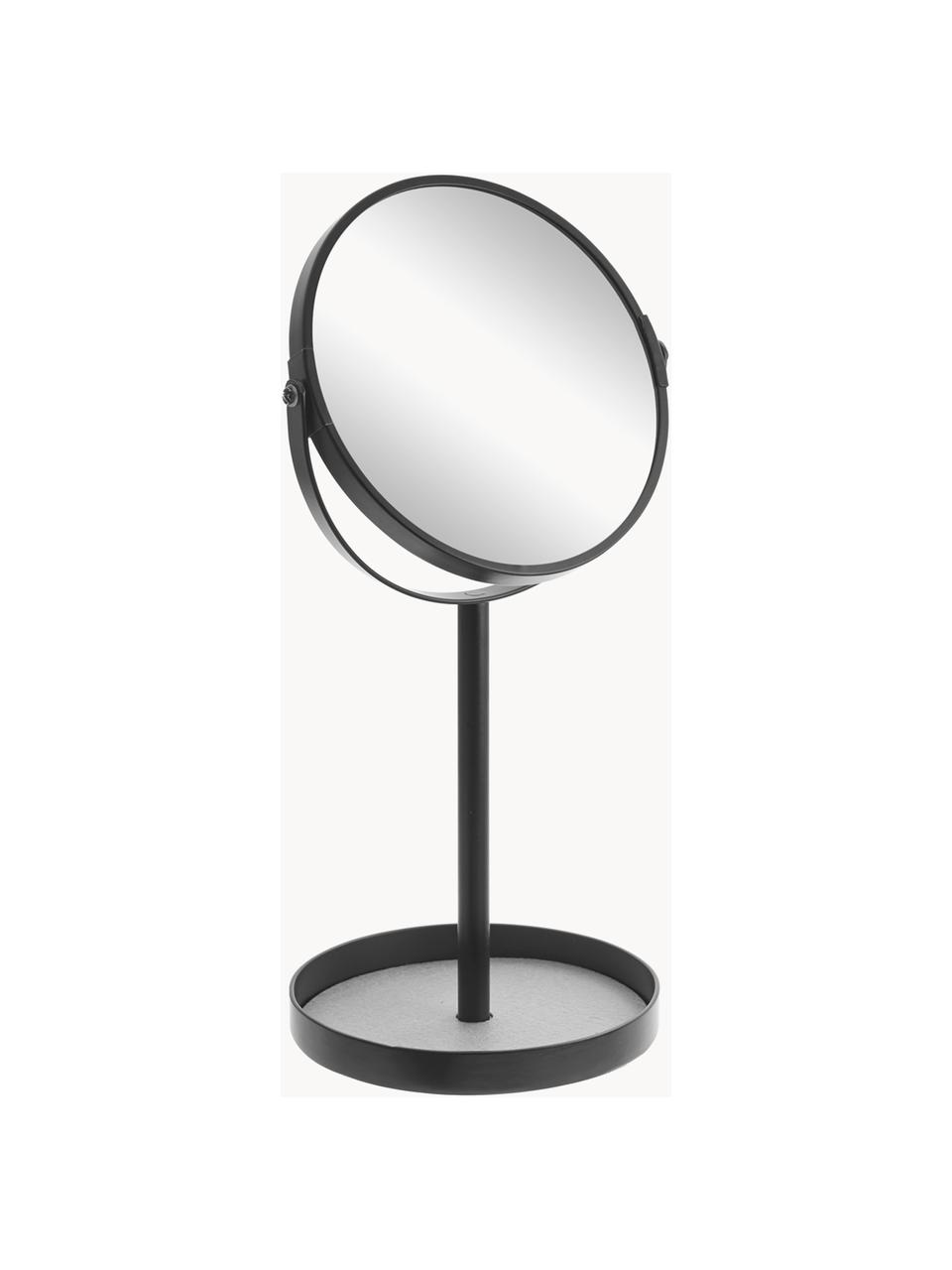 Espejo tocador Tower, Espejo: espejo de cristal, Negro, An 18 x Al 33 cm