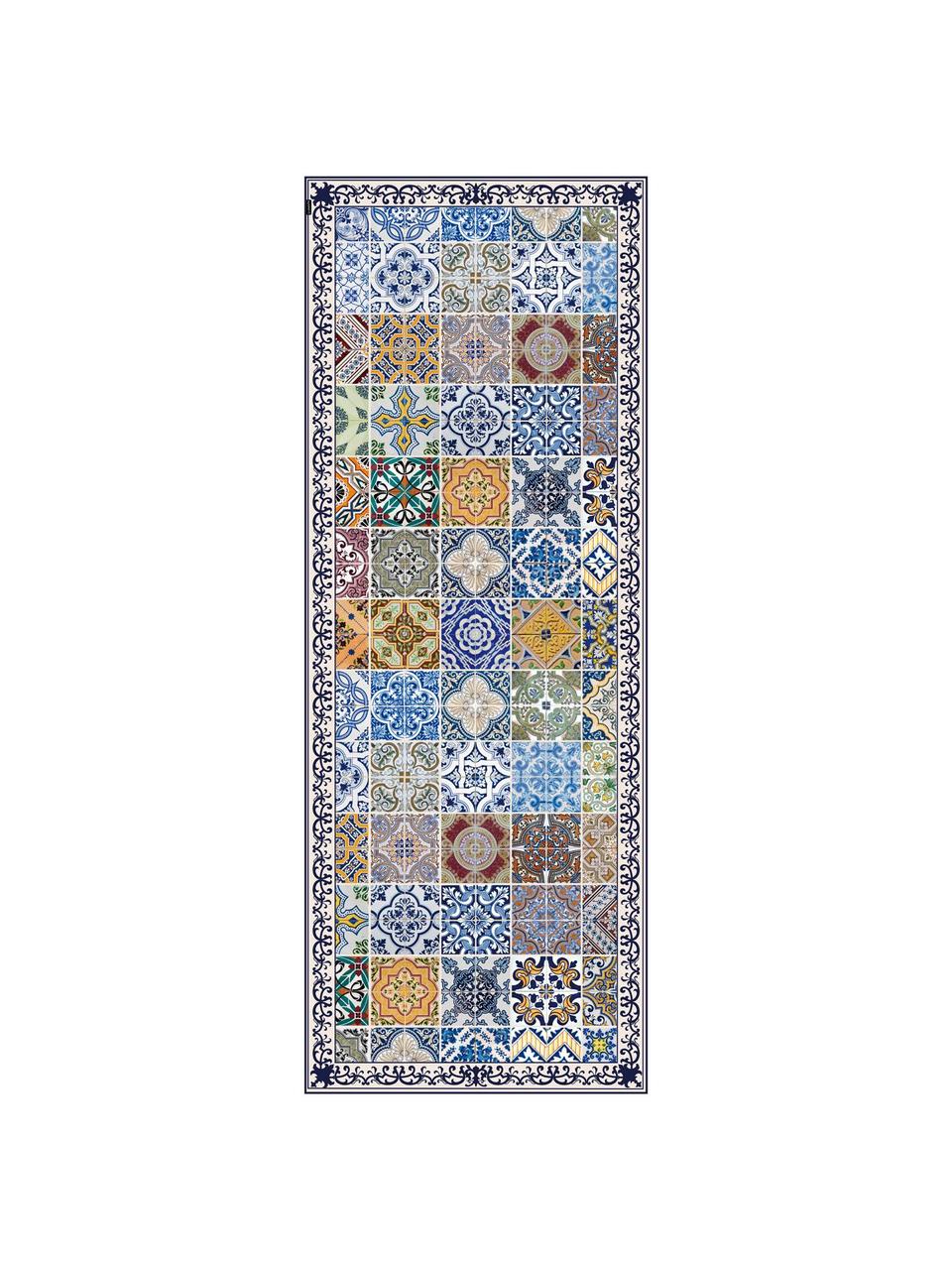 Alfombra vinílica Pablo, antideslizante, Vinilo reciclable, Multicolor, An 65 x L 255 cm