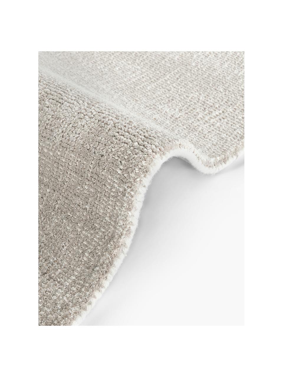 Handgewebter Kurzflor-Läufer Ainsley in Hellgrau, 60 % Polyester, GRS-zertifiziert
40 % Wolle, Hellgrau, B 80 x L 250 cm