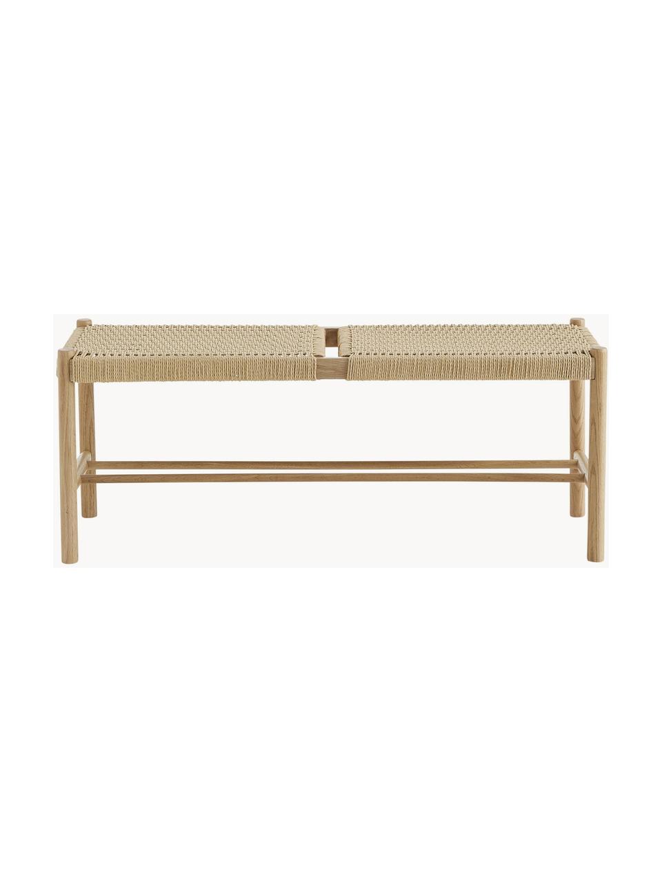 Banc en chêne Ellan, Chêne, larg. 110 x prof. 35 cm