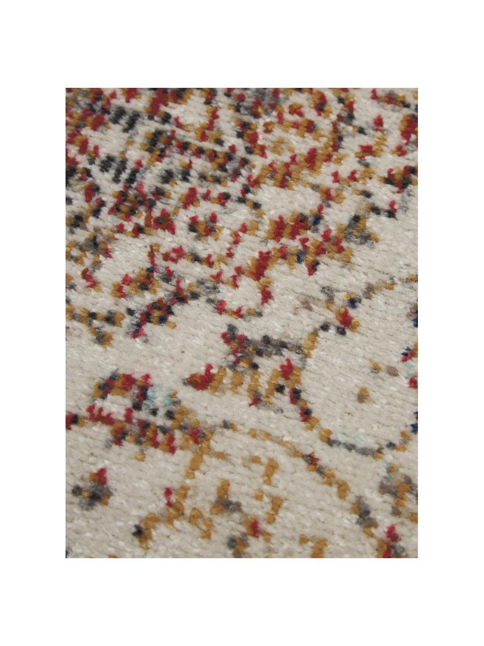 Tapis d'entrée extérieur / intérieur style vintage Dana, 100 % polypropylène, Multicolore, larg. 80 x long. 200 cm