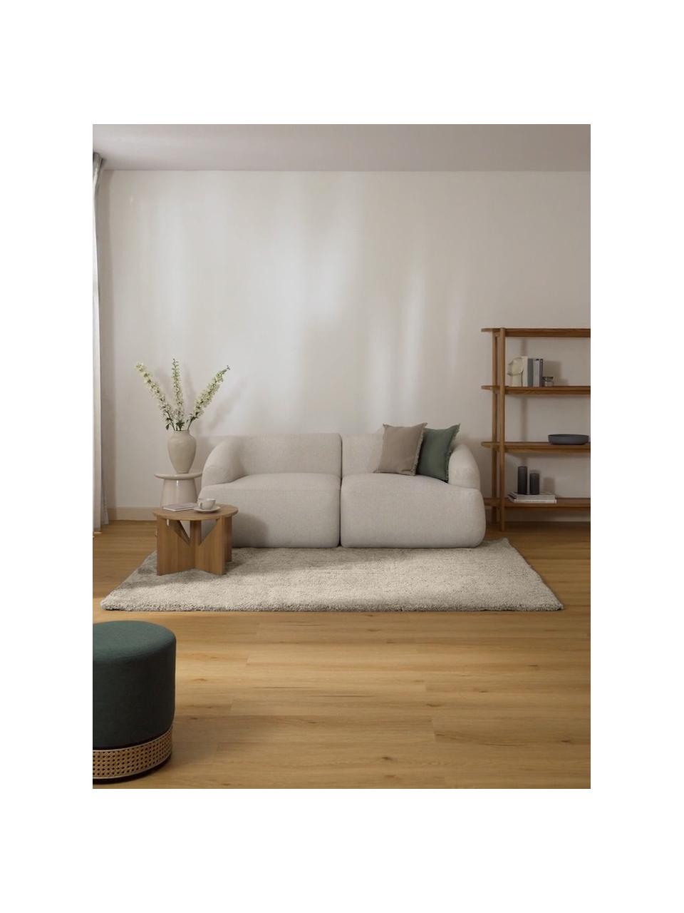 Načechraný melanžový koberec s vysokým vlasem Marsha, Béžová, Š 80 cm, D 150 cm (velikost XS)