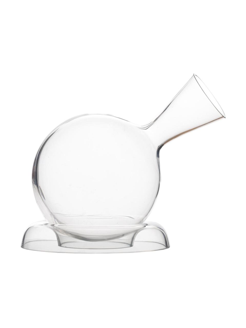 Ručně foukaný křišťálový dekantér Vulkanos Earth, 750 ml, Křišťál, Transparentní, V 29 cm, 750 ml