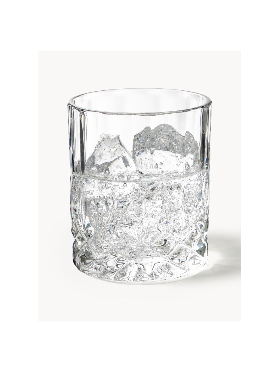 Verres en cristal George, 4 pièces, Transparent, Ø 8 x haut. 10 cm, 310 ml