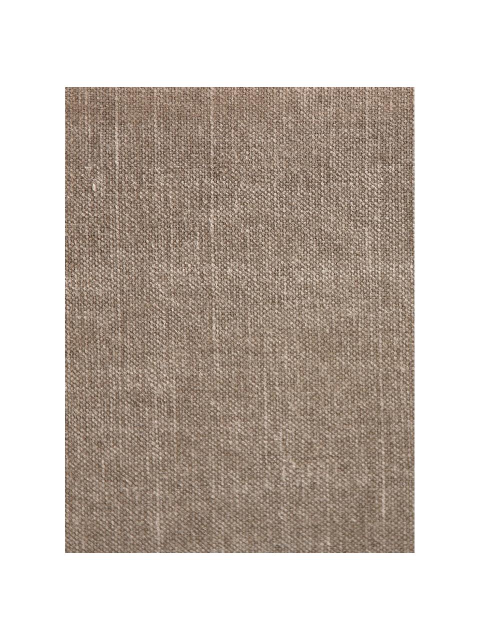 Sofa Club (3-Sitzer) in Beige, Bezug: 60% Baumwolle, 40% Leinen, Webstoff Beige, B 274 x T 108 cm