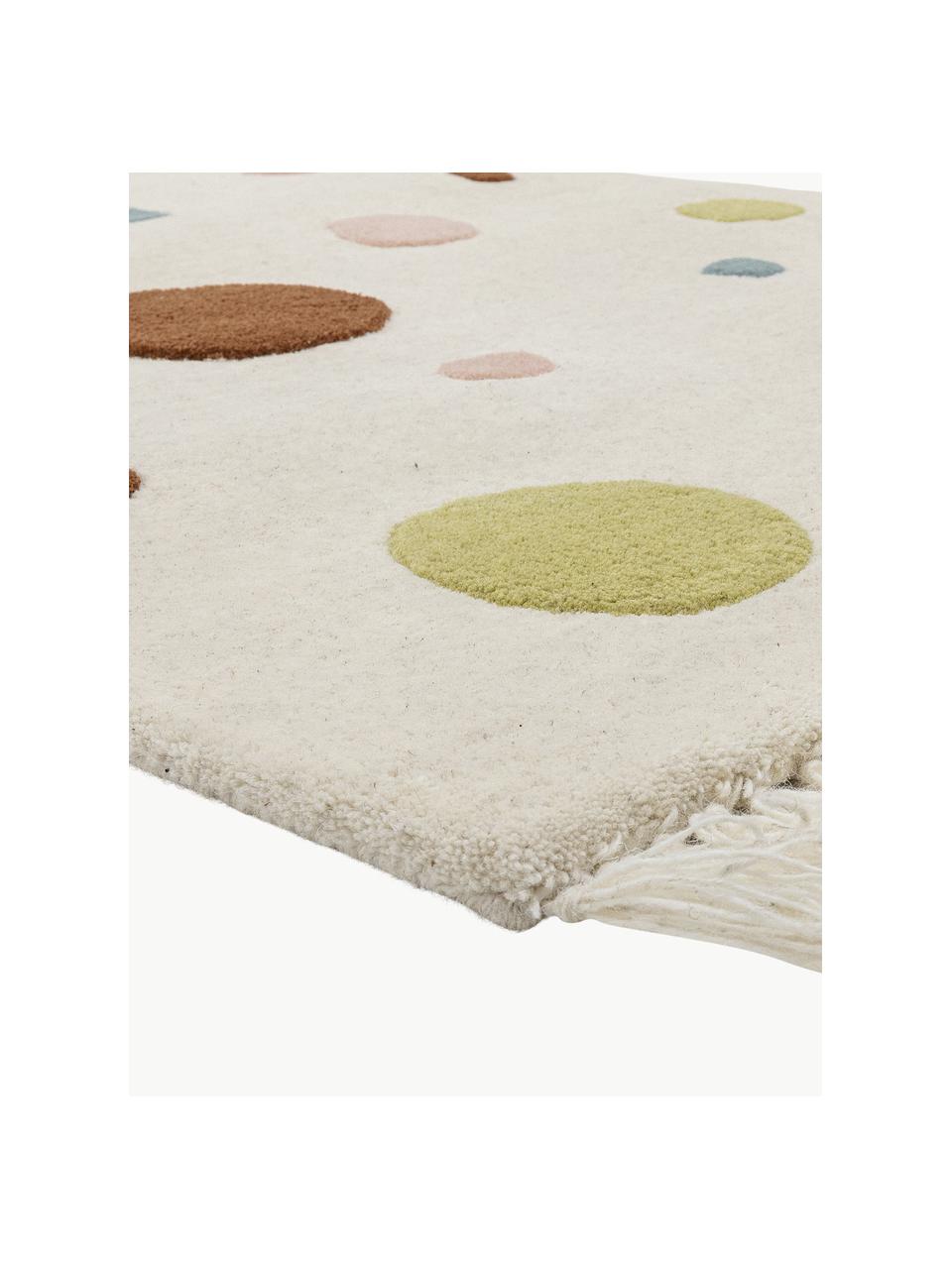 Tapis pour enfant en laine Clennie, 100 % laine

Les tapis en laine peuvent perdre des fibres lors des premières semaines et des peluches peuvent se former, ce phénomène est naturel et diminue à mesure de votre usage et du temps, Beige clair, multicolore, larg. 90 x long. 140 cm (taille XS)