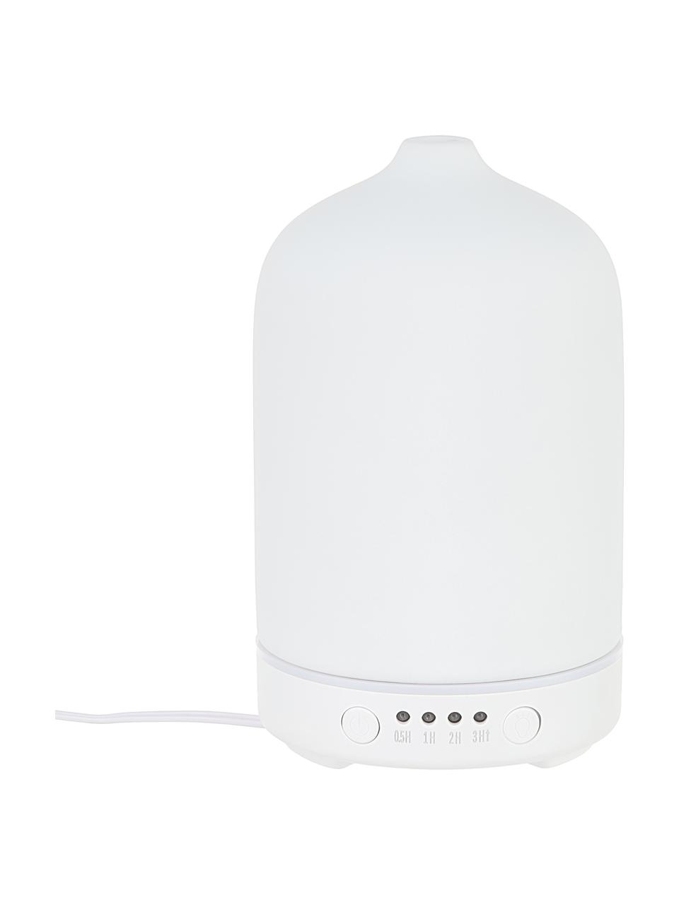 Diffusore a LED elettrico Cloud Nine, Ceramica, materiale sintetico, metallo, Bianco, Ø 9 x Alt. 16 cm