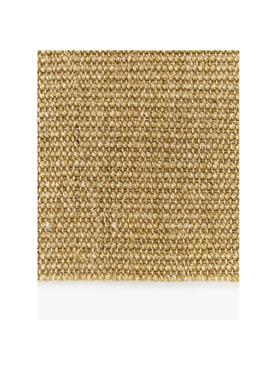 Handgewebter Sisal-Teppich Pablo, 100 % Sisal, Hellbraun, B 160 x L 230 cm (Größe M)