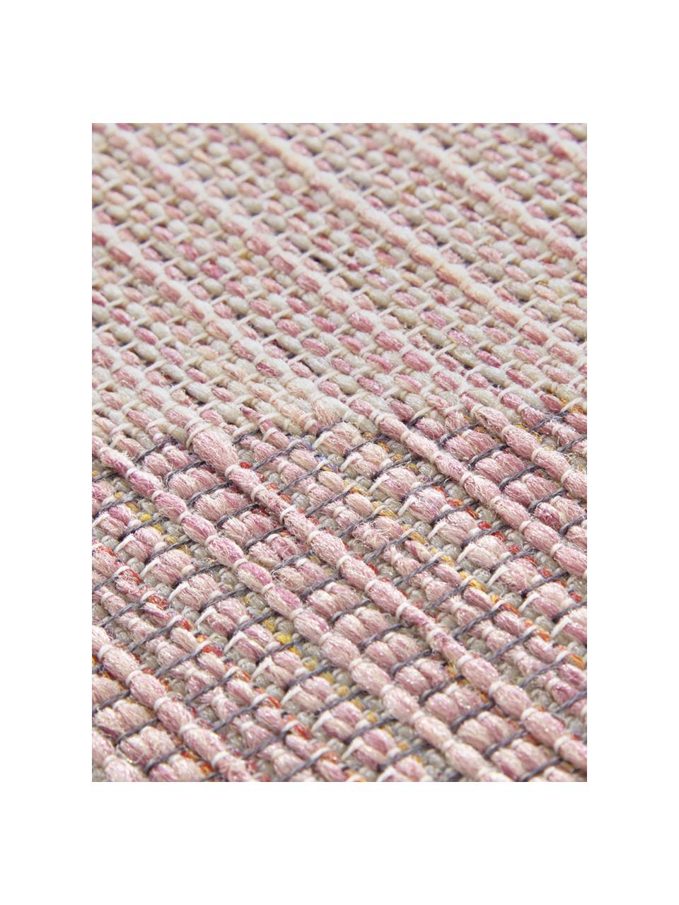 Tappeto da interno-esterno Sevres, 100% polipropilene, Tonalità rosa, tonalità beige, Larg. 200 x Lung. 290 cm (taglia L)