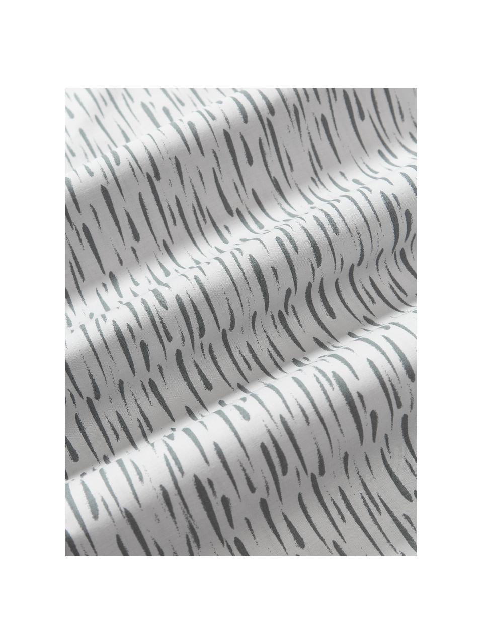 Vzorovaný bavlněný povlak na přikrývku Vilho, Světle šedá, Š 200 cm, D 200 cm