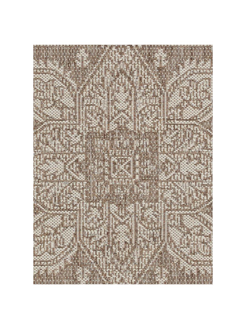 In- & Outdoor-Teppich Anjara im Vintage Style, 100% Polypropylen, Taupe, Beige, B 200 x L 290 cm (Größe L)