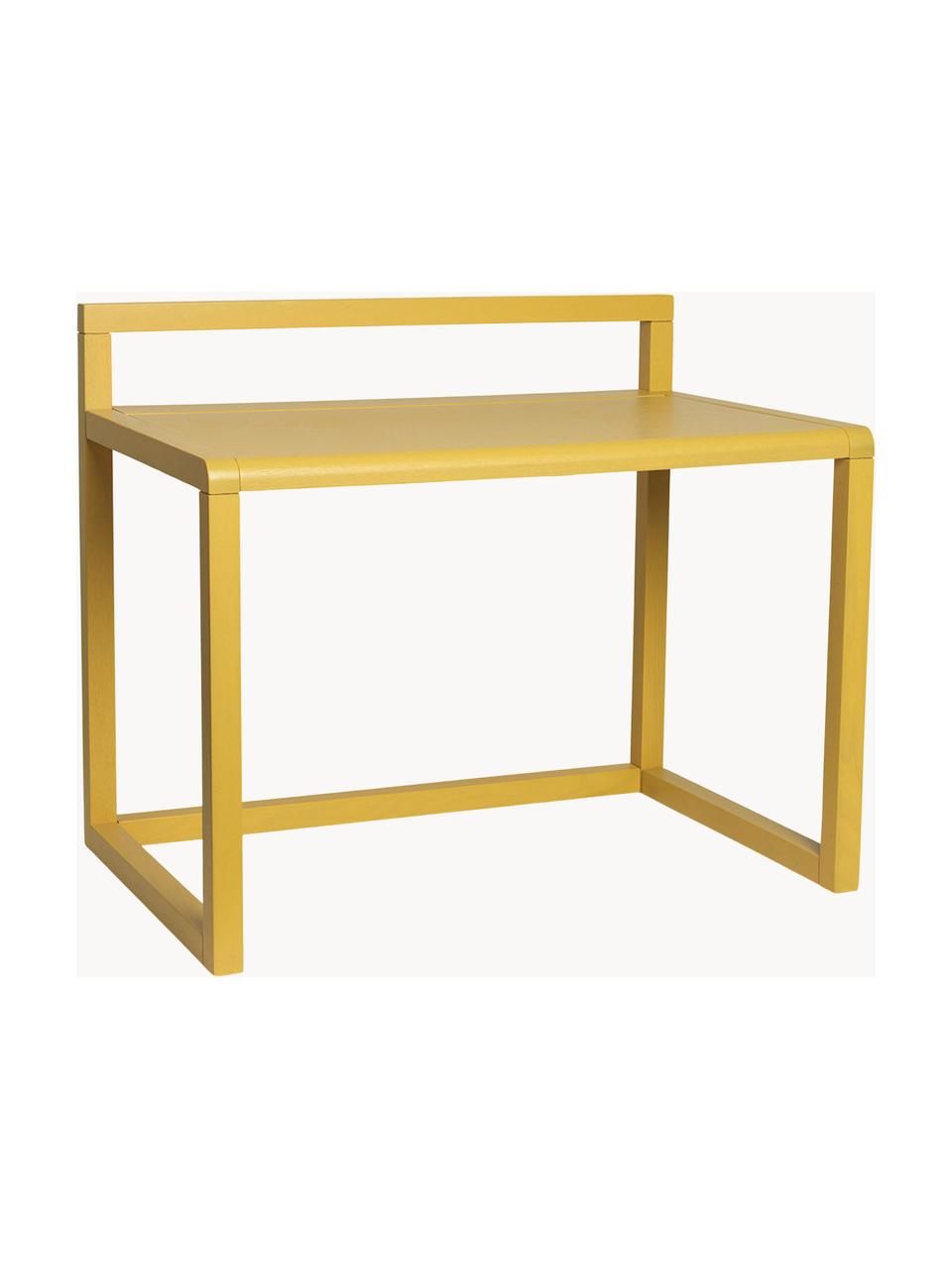 Bureau en bois pour enfant Little Architect, Bois de frêne, placage en frêne, MDF

Ce produit est fabriqué à partir de bois certifié FSC® issu d'une exploitation durable, Jaune moutarde, larg. 70 x prof. 45 cm