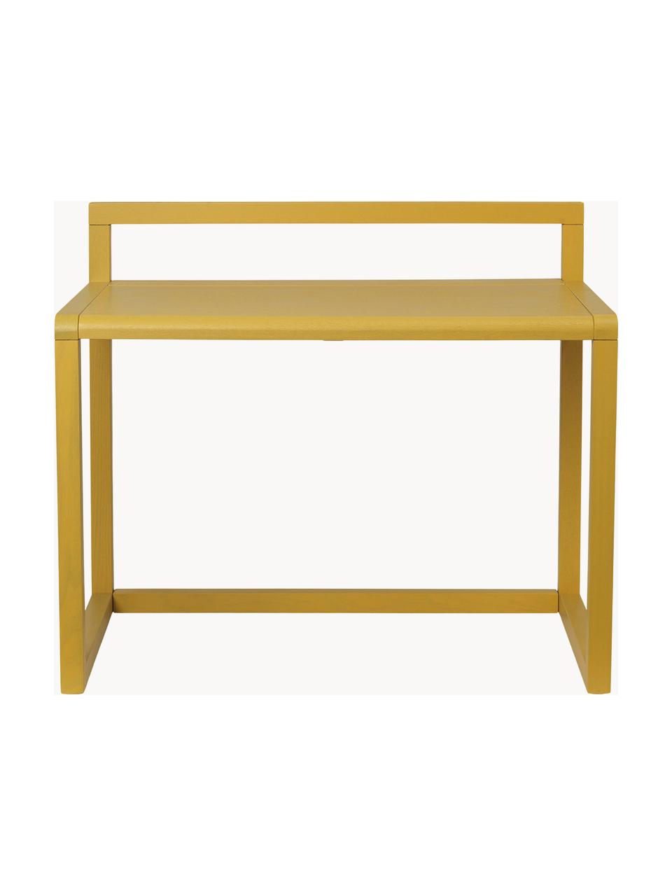 Bureau en bois pour enfant Little Architect, Bois de frêne, placage en frêne, MDF

Ce produit est fabriqué à partir de bois certifié FSC® issu d'une exploitation durable, Jaune moutarde, larg. 70 x prof. 45 cm