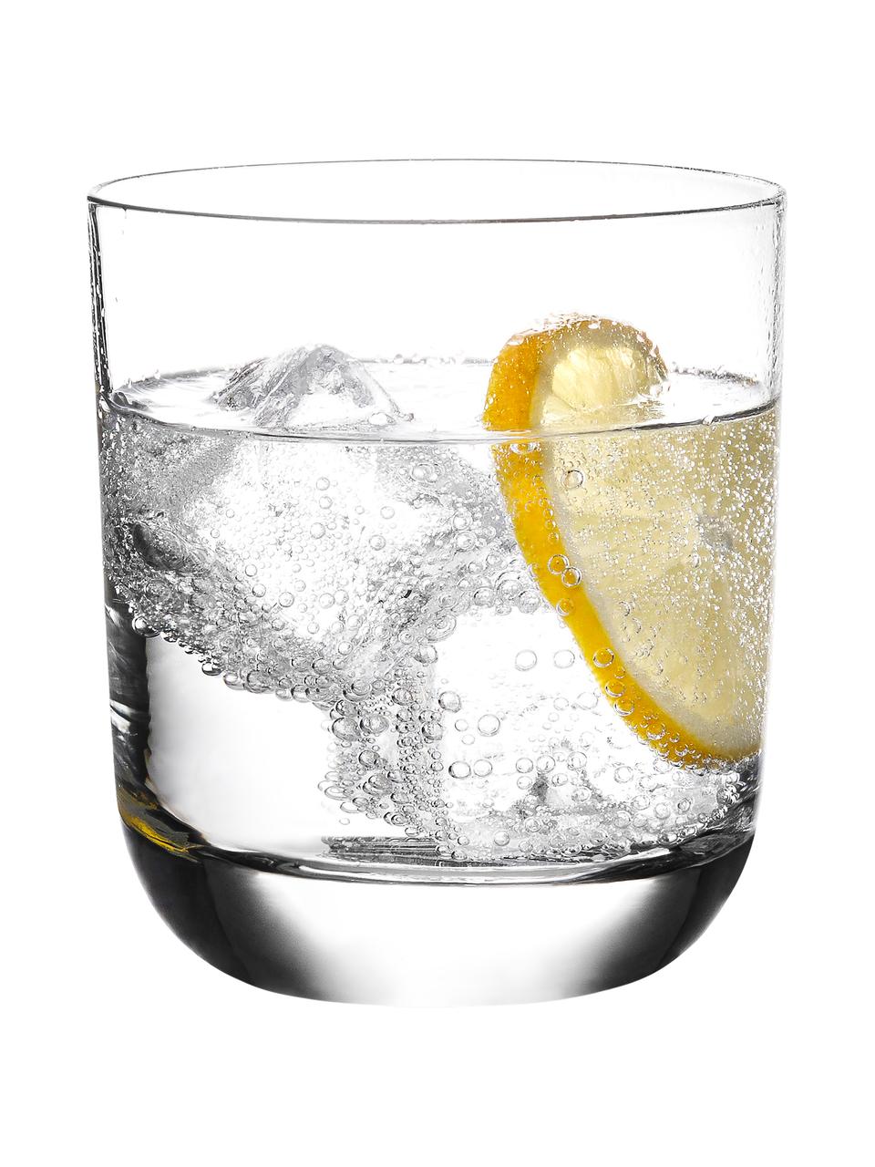 Verre à eau ou à whisky cristal Harmony, 6 pièces, Transparent