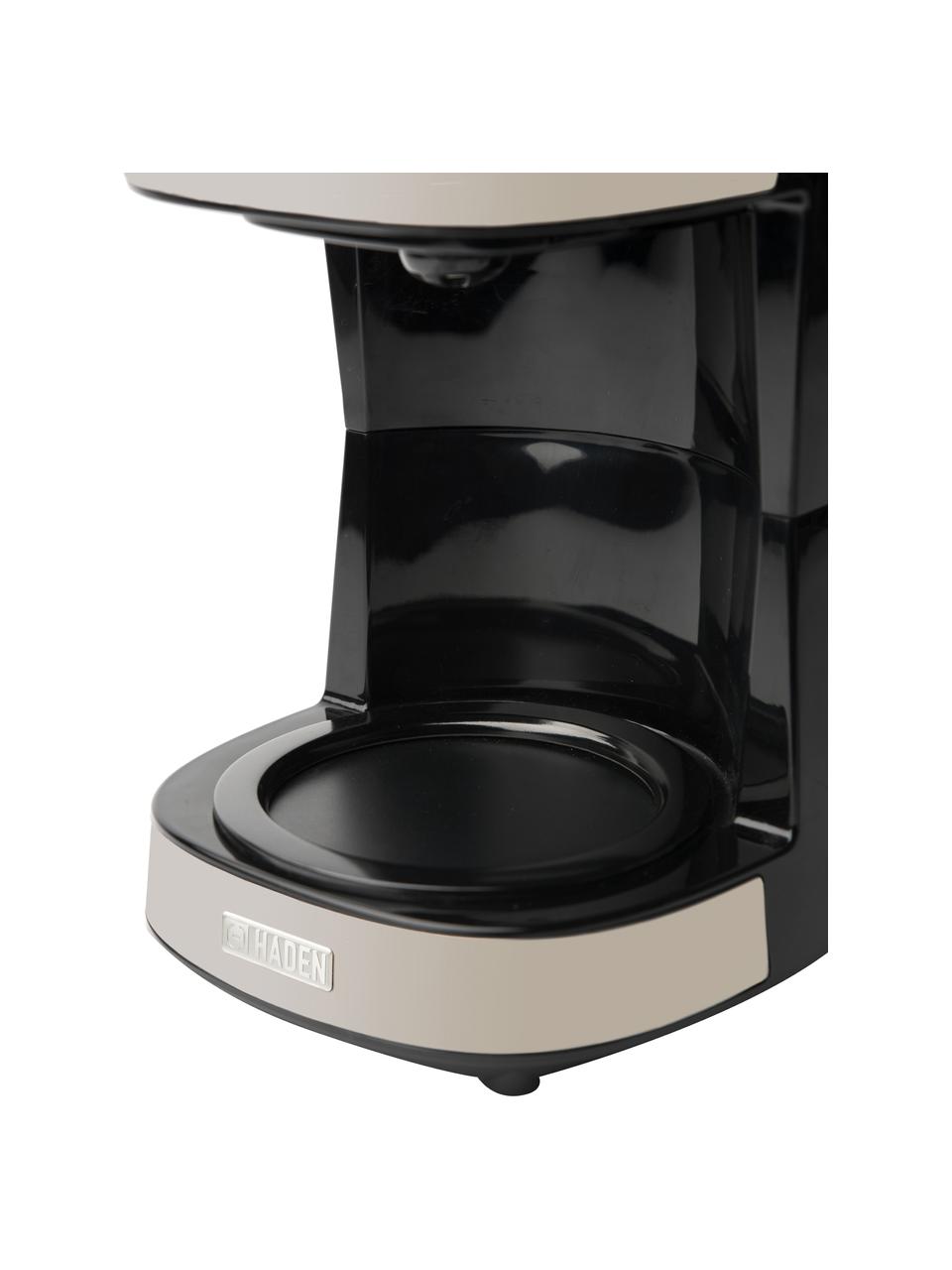 Machine à café Drip, Beige, noir, larg. 28 x haut. 36 cm