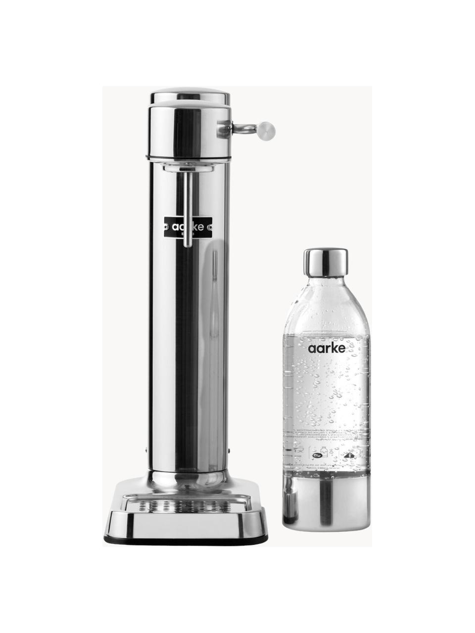 Wassersprudler-Set Carbonator 3, Flasche: Kunststoff, BPA-frei, Silberfarben, glänzend, Set mit verschiedenen Größen