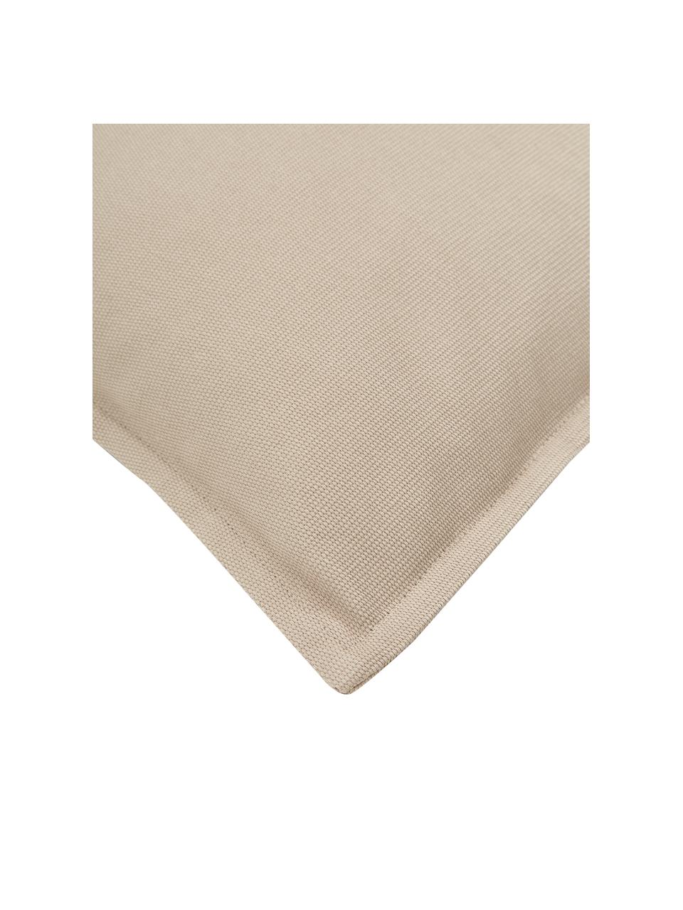 Federa arredo in cotone beige Mads, 100% cotone, Beige, Larg. 40 x Lung. 40 cm